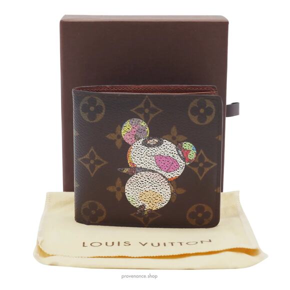 🔴 Louis Vuitton Marco Wallet - Monogram Panda - Picture 1 of 11